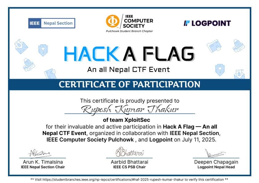 HACK A FLAG